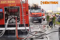 Trưởng phòng CS PCCC lên tiếng vụ chậm chữa cháy ở Võ Văn Kiệt