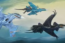 Khi chiến đấu cơ biến thành...quái thú sẽ như thế nào?