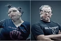 Chết khiếp với trò chụp ảnh chân dung kiểu... bó chân giò