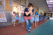 Bài học ứng phó với hỏa hoạn của trẻ em người Nhật