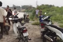 Hai cháu nhỏ đuối nước tử vong dưới chân cầu Kiền, Hải Phòng