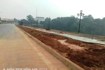 Đường "dát vàng" ở Vĩnh Yên: Công ty trúng thầu là sân sau lãnh đạo?