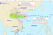 Chiều nay 18/7, bão Sơn Tinh giật cấp 10 đổ bộ từ Thái Bình đến Hà Tĩnh