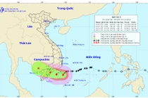 Bão số 9 quần thảo cách đảo Phú Quý 100km, giật trên cấp 12