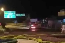 Xe CSGT đi lùi trên đường dẫn lên cao tốc: CSGT Thái Nguyên lên tiếng 