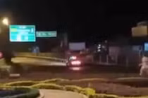 Xe CSGT đi lùi trên đường dẫn lên cao tốc: CSGT Thái Nguyên lên tiếng 