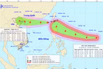 Bão số 5 và siêu bão Mangkhut đua nhau tiến vào biển Đông