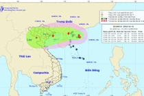 Khẩn trương ứng phó bão số 4 đang tiến vào vịnh Bắc Bộ