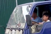 Đề nghị xử lý nghiêm vụ bé trai lái xe tải ở Thanh Hóa