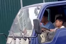 Đề nghị xử lý nghiêm vụ bé trai lái xe tải ở Thanh Hóa