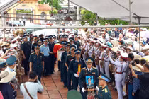 Nghẹn ngào tiễn đưa hai phi công Su-22 về nơi an nghỉ cuối cùng