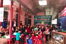 Không khí như trẩy hội ở quê nhà thủ môn Bùi Tiến Dũng U23 Việt Nam