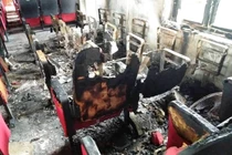 Lộ nguyên nhân cháy hội trường UBND xã tại Thanh Hóa 