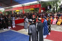 Hình ảnh độc đáo và lời thề chỉ có ở lễ hội thề không tham nhũng