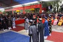 Hình ảnh độc đáo và lời thề chỉ có ở lễ hội thề không tham nhũng