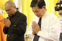 Nguyên Chủ tịch nước viếng tang Đệ nhất Phó pháp chủ GHPGVN