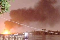 Cháy tàu chở dầu, 2 người chết, 2 người nguy kịch