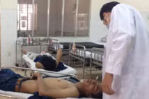  7 người rơi từ 40m, dập gan, thận, chấn thương vùng kín