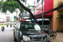 Hàng loạt Công an phường “mất”... xe cảnh sát