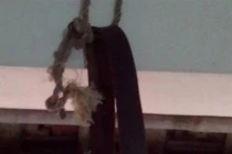 Xác thanh niên treo lủng lẳng trên cầu