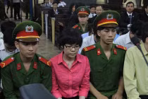 Hình ảnh đầu tiên siêu lừa Huyền Như tại tòa