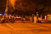 Nổ lớn, cháy dữ dội tại Tổng lãnh sự quán Indonesia TP HCM