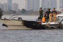 Vụ cháy tàu cao tốc: Suýt xảy ra thảm nạn