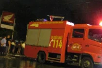 Đại lý Honda VN chìm trong biển lửa suốt đêm