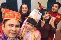 Lộ ảnh hậu trường quay ngoại cảnh Táo quân 2016 