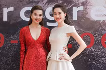 Hoa hậu Đặng Thu Thảo đọ sắc cùng siêu mẫu Thanh Hằng