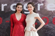 Hoa hậu Đặng Thu Thảo đọ sắc cùng siêu mẫu Thanh Hằng