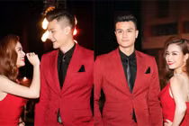 Hoàng Thùy Linh - Vĩnh Thụy quấn quýt không rời tại sự kiện