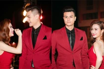 Hoàng Thùy Linh - Vĩnh Thụy quấn quýt không rời tại sự kiện