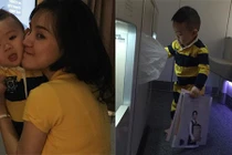 Vy Oanh đưa con trai về VN sau thời gian ở ẩn