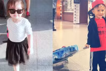 Ngắm dàn nhóc tì nhà sao Việt chất lừ tại sân bay