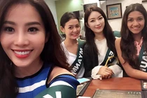Hình ảnh đầu tiên của Hoa khôi Nam Em tại Miss Earth