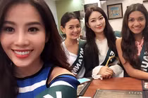 Hình ảnh đầu tiên của Hoa khôi Nam Em tại Miss Earth