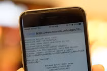 Website Đại học Kinh tế Quốc dân bị tin tặc tấn công?