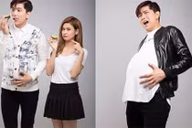 Chồng Trương Quỳnh Anh méo mặt vì thử mang bầu, ốm nghén