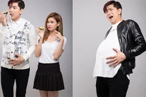 Chồng Trương Quỳnh Anh méo mặt vì thử mang bầu, ốm nghén