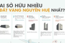 Ai sở hữu nhiều đất vàng đường Nguyễn Huệ nhất?