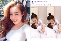 Rộ tin đồn hot girl Elly Trần đã sinh con lần 2