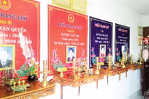 Chuyện lạ ở căn phòng thờ 3 Mẹ Việt Nam anh hùng và 9 liệt sĩ