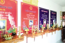 Chuyện lạ ở căn phòng thờ 3 Mẹ Việt Nam anh hùng và 9 liệt sĩ
