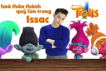 Isaac lồng tiếng cho phim hoạt hình “Quỷ lùn tinh nghịch“