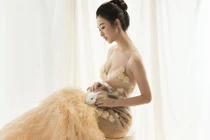 Á hậu Hà Thu tung ảnh bên bầy thỏ tiễn năm 2016