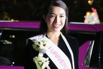 Lệ Hằng được chọn ghi hình quảng bá HH Hoàn vũ TG