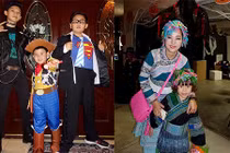 Tạo hình dễ thương của dàn nhóc tì nhà sao Việt ngày Halloween