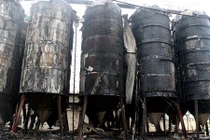 “Bà hỏa” thiêu rụi 10 tháp bia ở Thanh Hóa