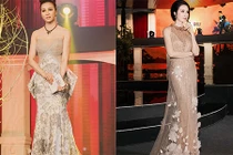 U40 Thanh Mai thay bốn trang phục lộng lẫy khi làm MC